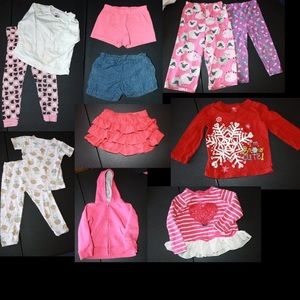 18 piece 3 year toddler girl bundle
